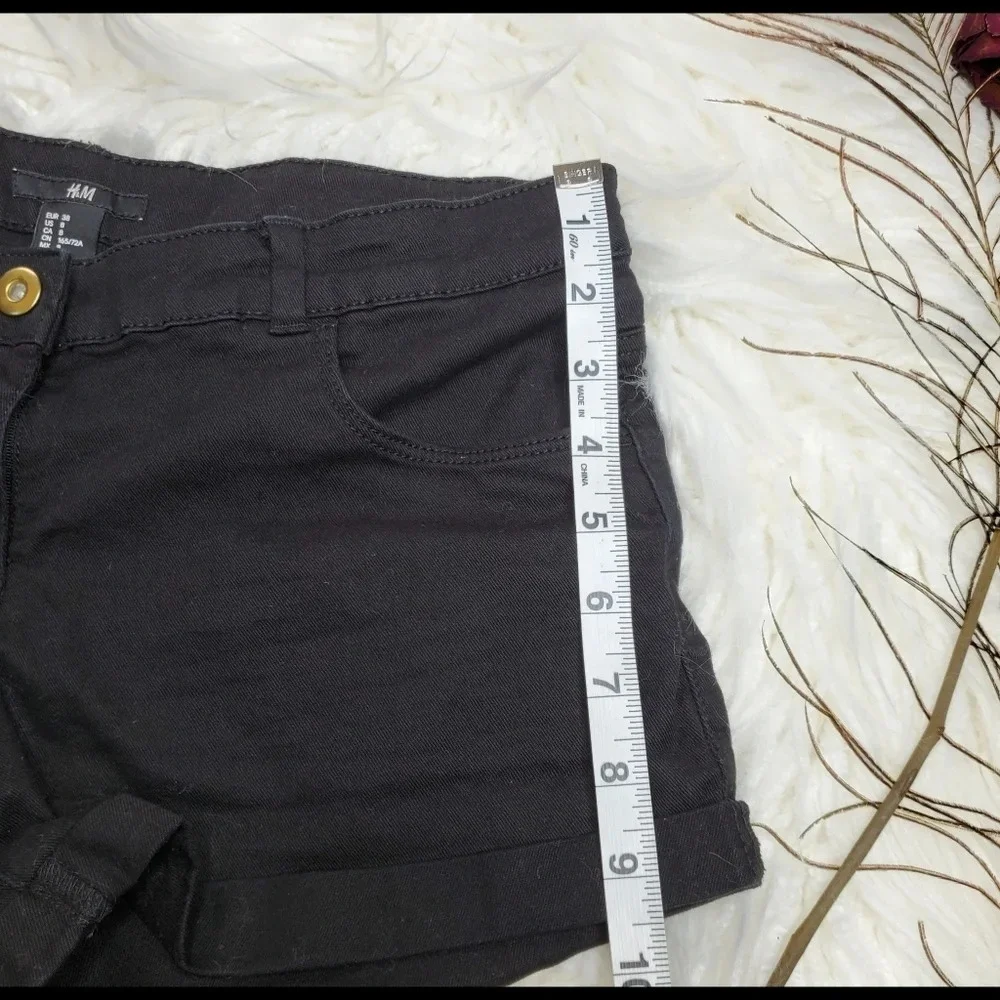 H&M Black‎ Denim Shorts